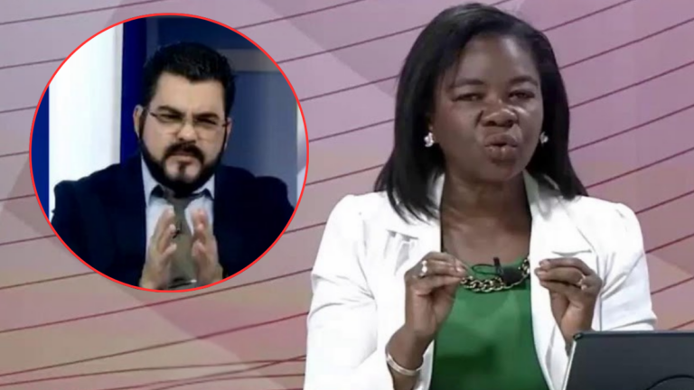 Viral: arrinconan a Johana Bermúdez durante foro televisivo